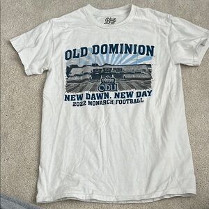 Blue 84 White and Blue Short Sleeve Tee